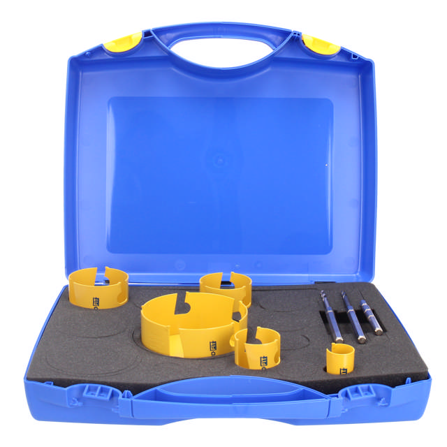 Hulsavsæt HM Tømrer 32-133mm 8 dele