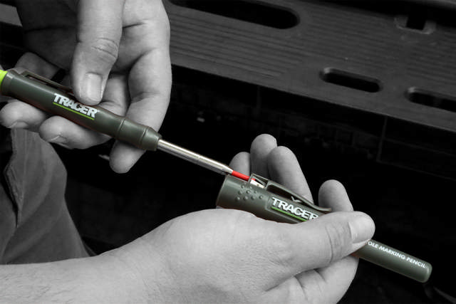 12 6 x rød og 6 x hvit bly, plastbox i eske