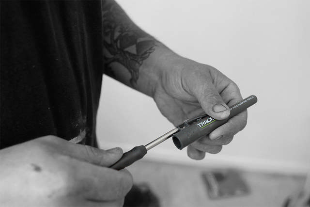 Dybdehullblyant med hylster