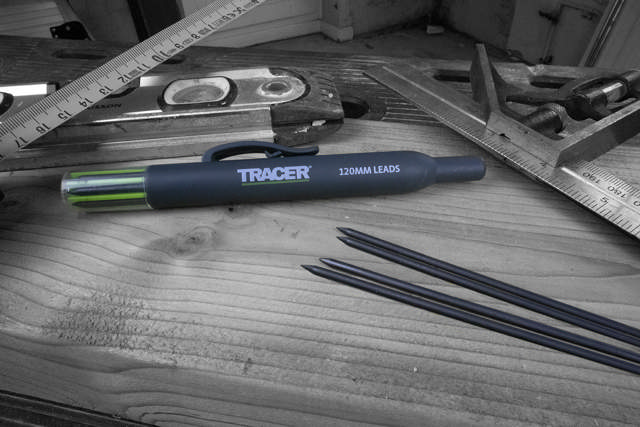 Dyp hull blyant med bly i hylster