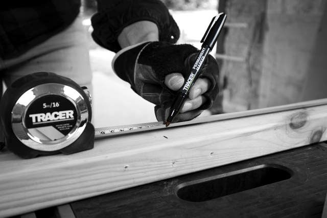 Permanent tusj - svart