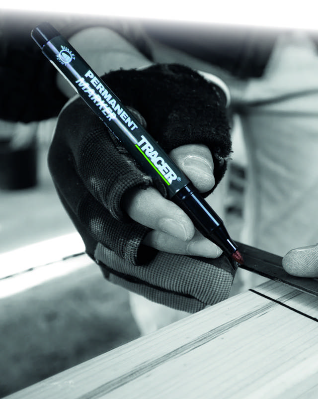 Permanent tusj - svart