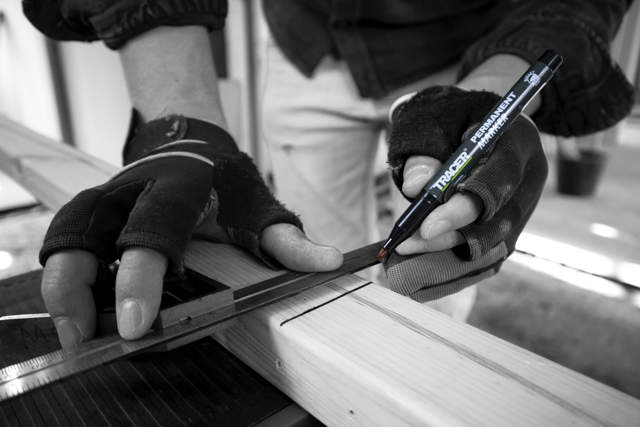 Permanent tusj - svart