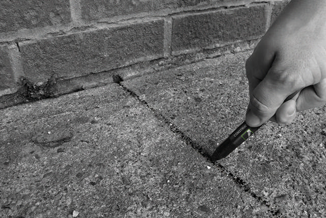 Markeringskritt - svart