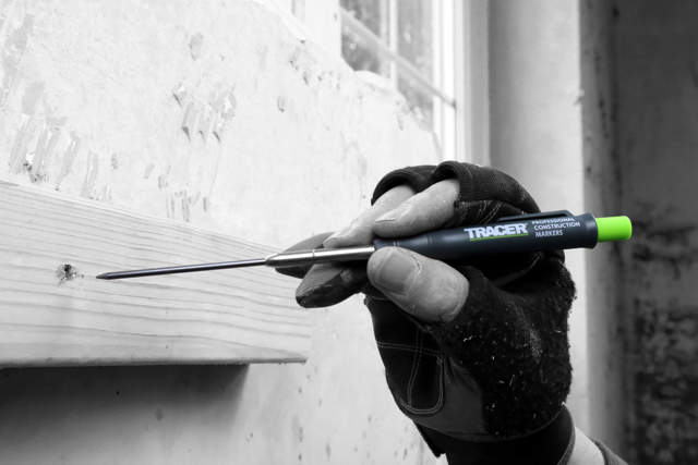 Marking sett med dyp hull blyant og clog free tusj