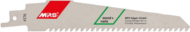 Bajonettsagblad 4176 - 1 stk, 150 mm HM 6 tpi