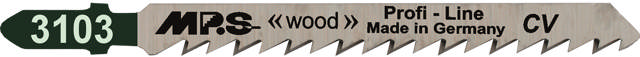 Stikksagblad 3103 - 100 stk, 100 mm CrV 6 tpi
