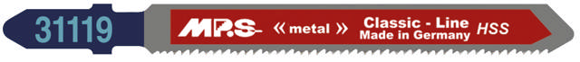 Stikksagblad 31119 - 2 stk, 90 mm HSS 23-18 tpi