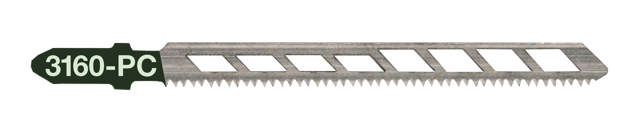Stikksagblad 3160PC - 2 stk, 100 mm CrV 17tpi