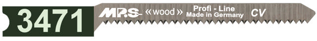 Stikksagblad 3471, 2 stk. 75 mm CrV 19 tpi