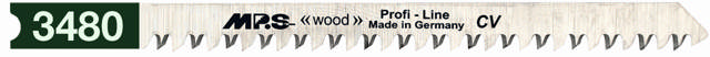 Stikksagblad 3480, 5 stk. 115 mm CrV 9 tpi