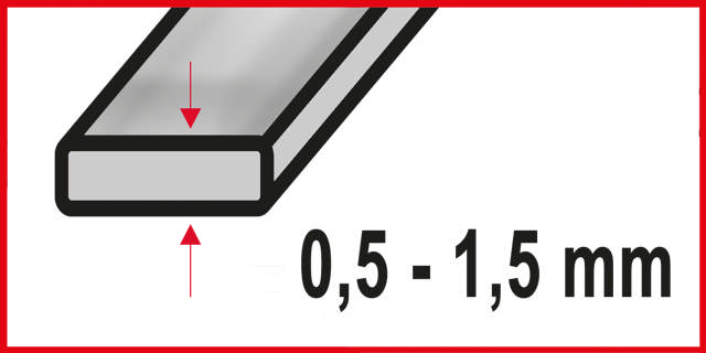 Stikksagblad 3110 - 2 stk, 75 mm HSS 28 tpi