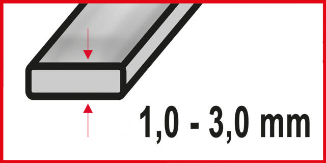Stikksagblad 3111 - 2 stk, 75 mm HSS 21 tpi