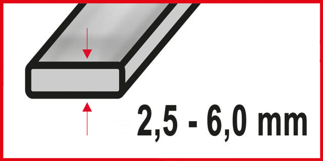 Stikksagblad 3113 - 5 stk, 75 mm HSS 12 tpi