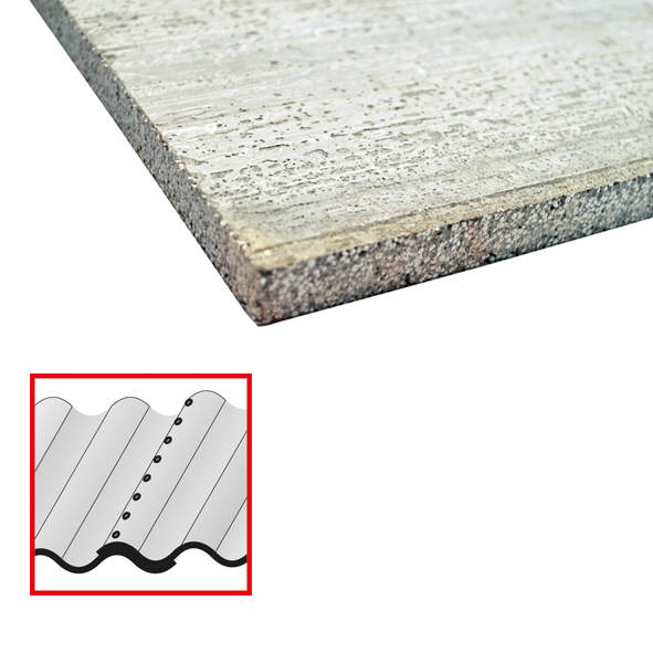 Fibercementplate